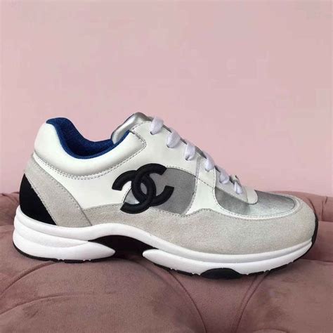 chanel sneakers black women|chanel female sneakers.